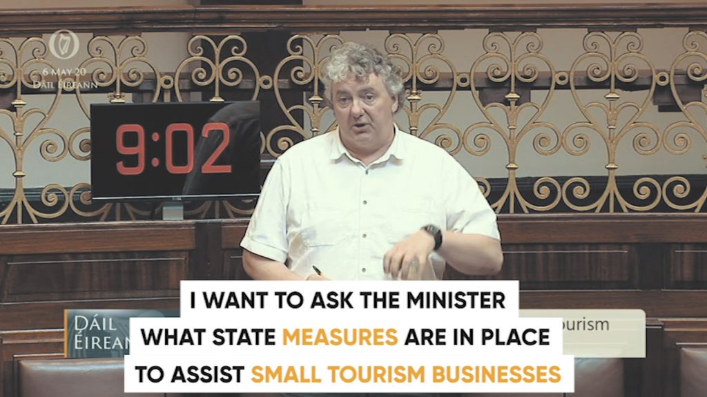 Thomas Pringle TD – Small Business Tourism