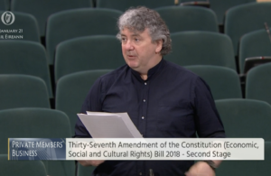 Pringle brings forward bill to see economic, social and cultural rights enshrined in Constitution