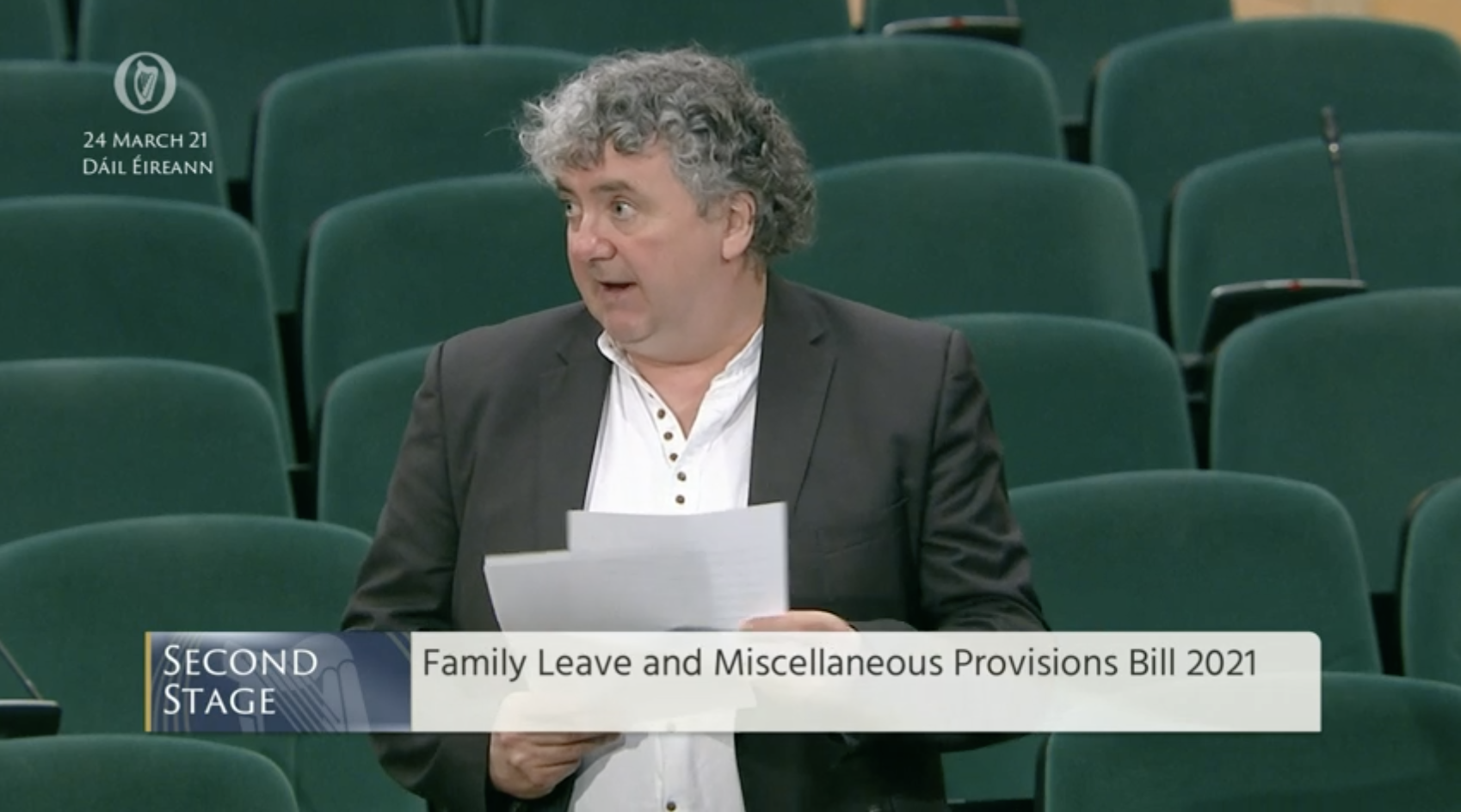 Pringle says changes to family leave provisions are belated but welcome