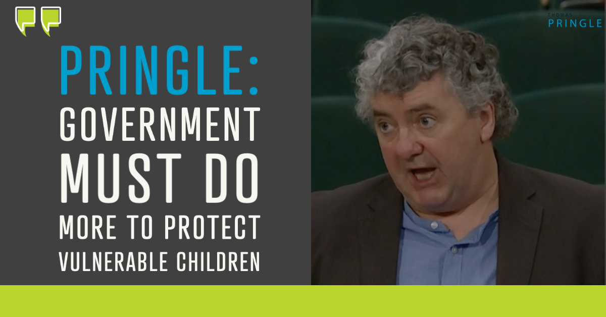 Pringle: Government must do more to protect vulnerable children