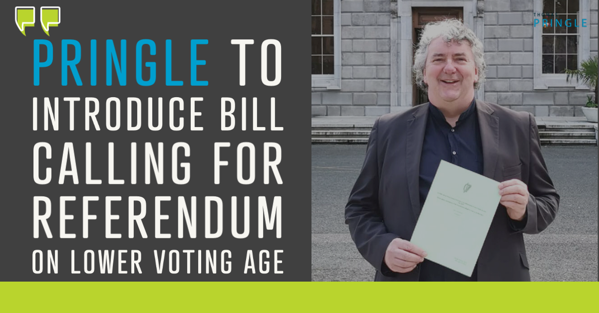 Pringle to introduce bill calling for referendum on lower voting age