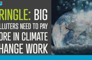 Pringle: Big polluters need to pay more in climate change work