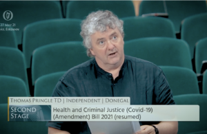 Thomas Pringle opposes indefinite extended Covid powers
