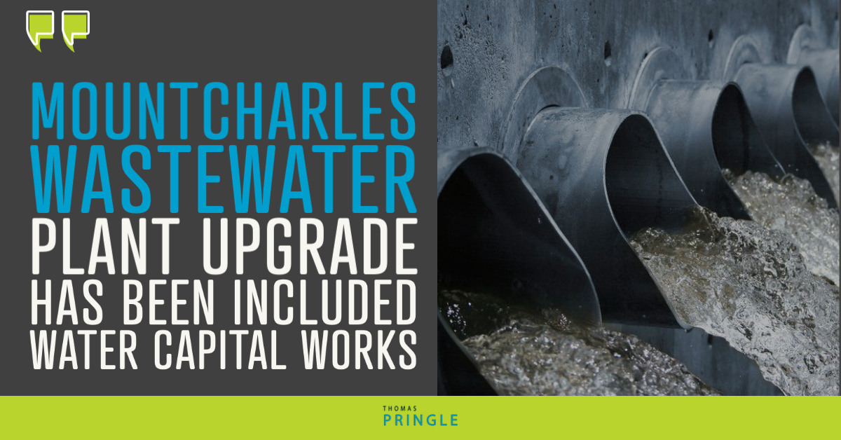 Pringle welcomes news of Mountcharles wastewater treatment plant upgrade