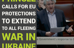 Pringle calls for EU protections to extend to all fleeing war in Ukraine