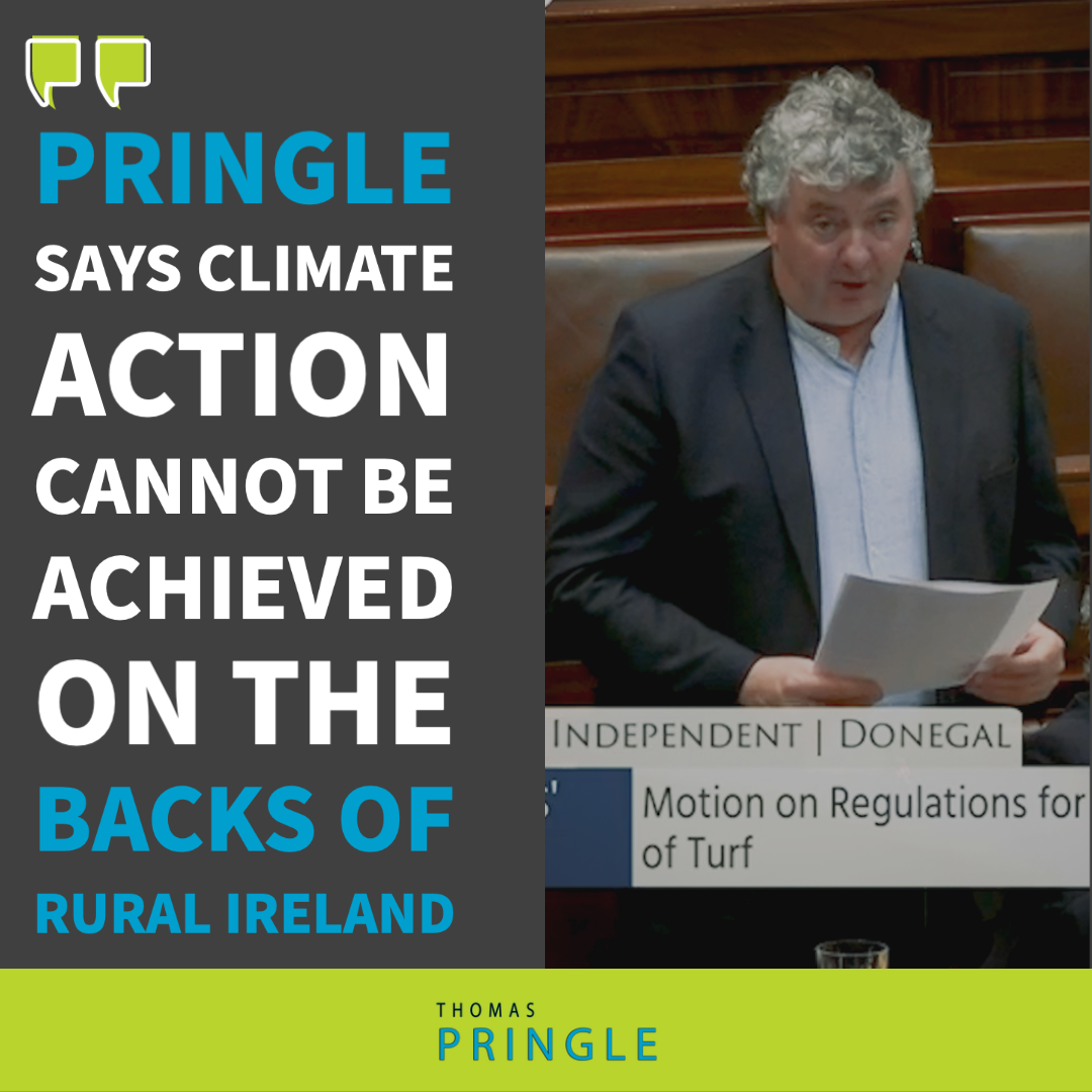 Deputy Pringle says climate action cannot be achieved on the backs of rural Ireland