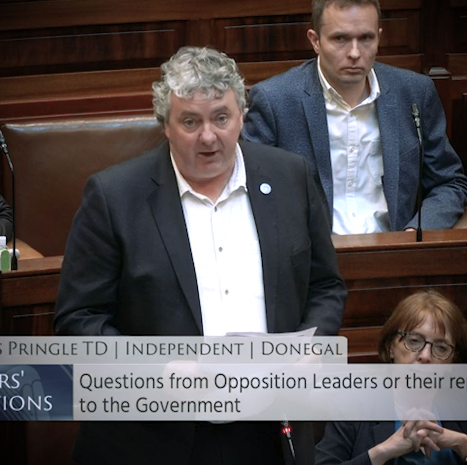 Pringle again presses Government on need for independent inquiry into Brandon report and related reports