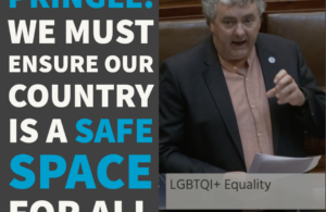 Pringle: We must ensure our country is a safe space for all