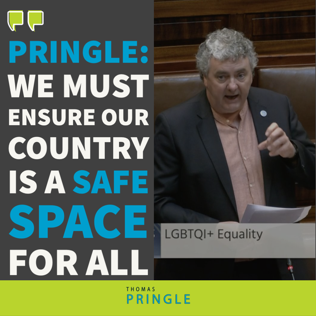 Pringle: We must ensure our country is a safe space for all