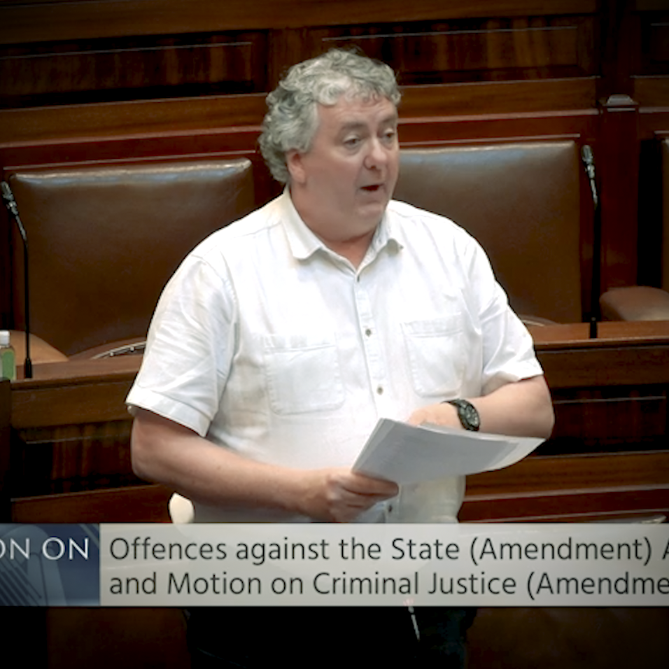 Pringle calls for abolition of Special Criminal Court, calling it ‘clearly unconstitutional’