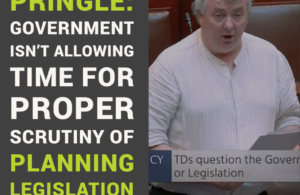 Pringle: Government isn’t allowing time for proper scrutiny of planning legislation