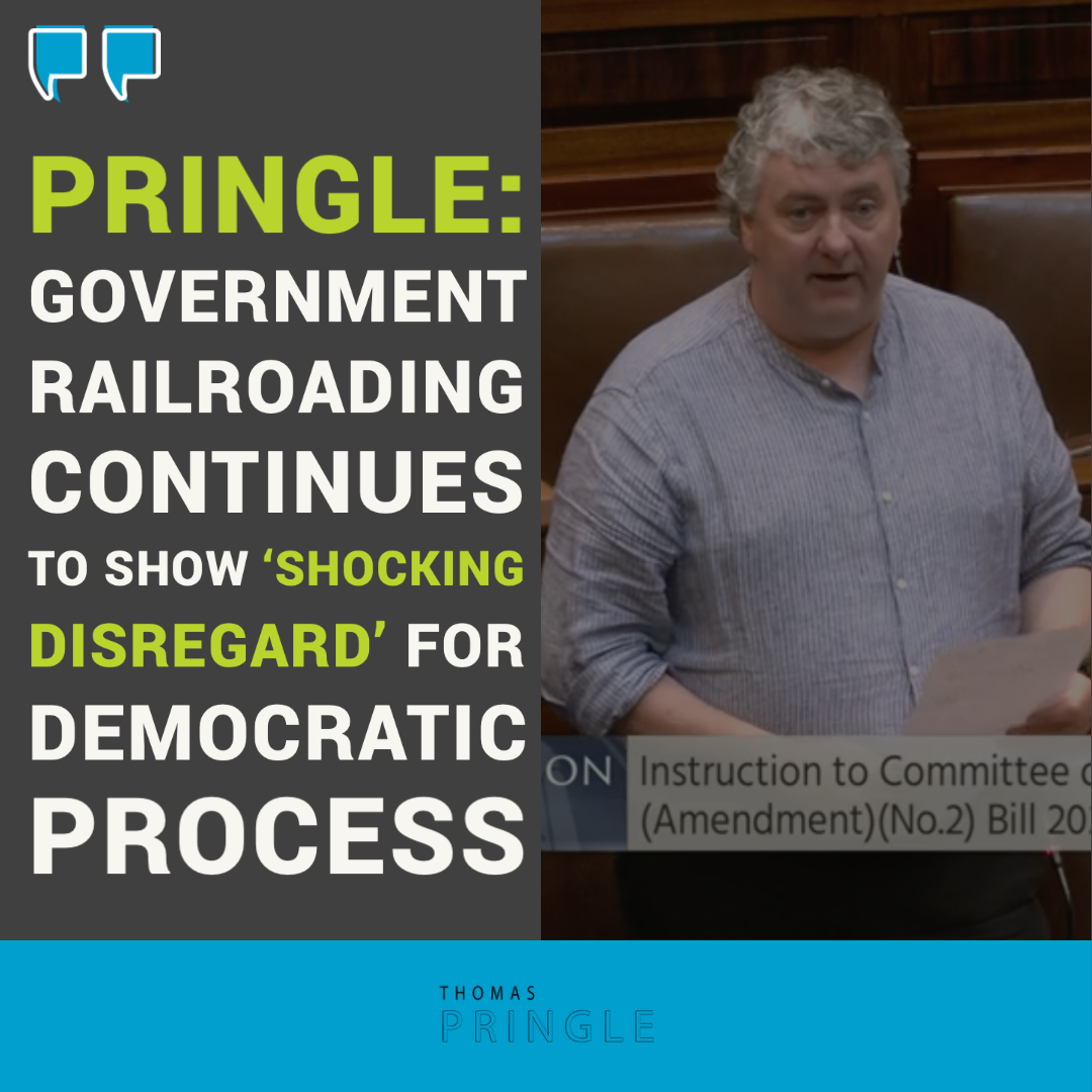 Pringle: Government railroading continues to show ‘shocking disregard’ for democratic process