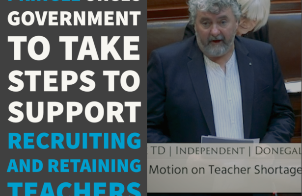 Pringle urges Government to take steps to support recruiting and retaining teachers
