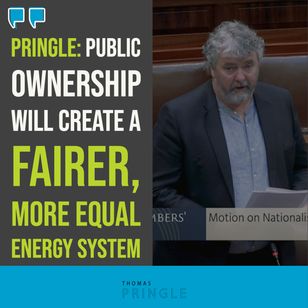 Pringle: Public ownership will create a fairer, more equal energy system