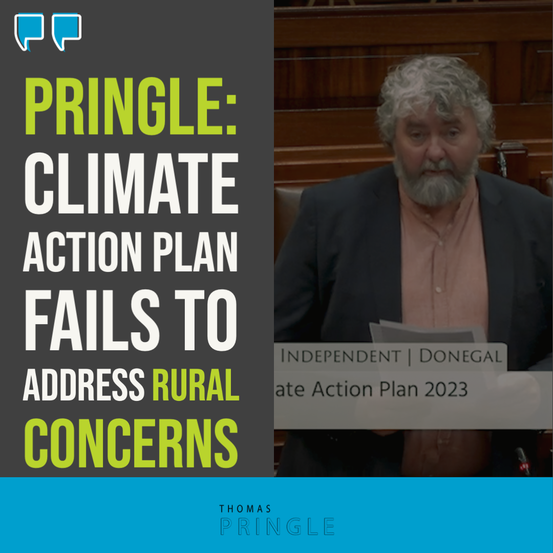 Pringle: Climate Action Plan fails to address rural concerns