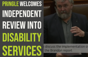 Pringle welcomes independent review into disability services
