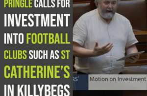 Pringle calls for investment into football clubs such as St Catherine’s in Killybegs
