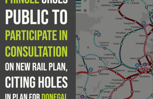 Pringle urges public to participate in consultation on new rail plan, citing holes in plan for Donegal