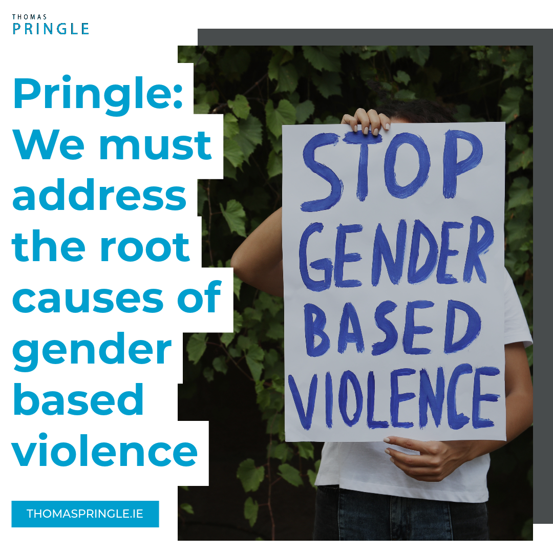 Thomas Pringle TD - Pringle: We must address the root causes of gender-based violence