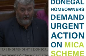 Thomas Pringle TD - Pringle: Ineffectual Government leadership leaves homeowners affected by defective blocks taking the initiative