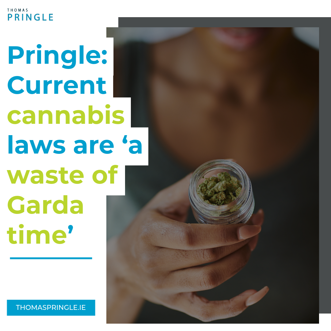 Pringle: Current cannabis laws are ‘a waste of Garda time’