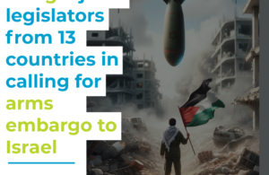 Pringle joins legislators from 13 countries in calling for arms embargo to Israel
