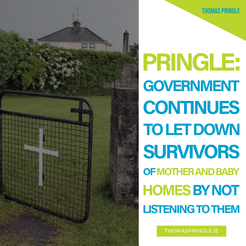 Pringle: Government continues to let down survivors of Mother and Baby ...