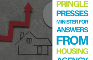 Pringle presses Minister for answers from Housing Agency