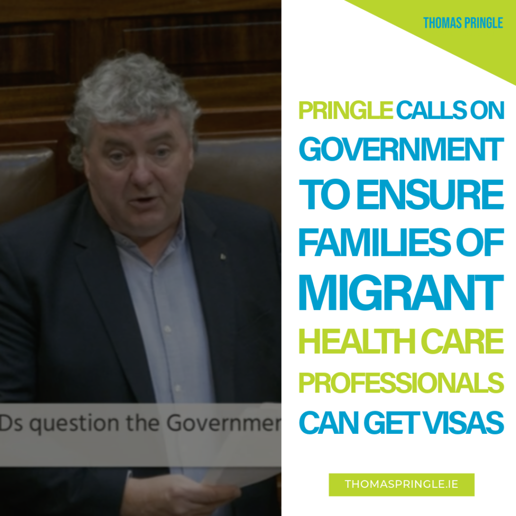 Pringle Calls On Government To Ensure Families Of Migrant Health Care ...