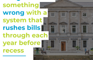 Thomas Pringle - There’s something wrong with a system that rushes bills through each year before recess.png