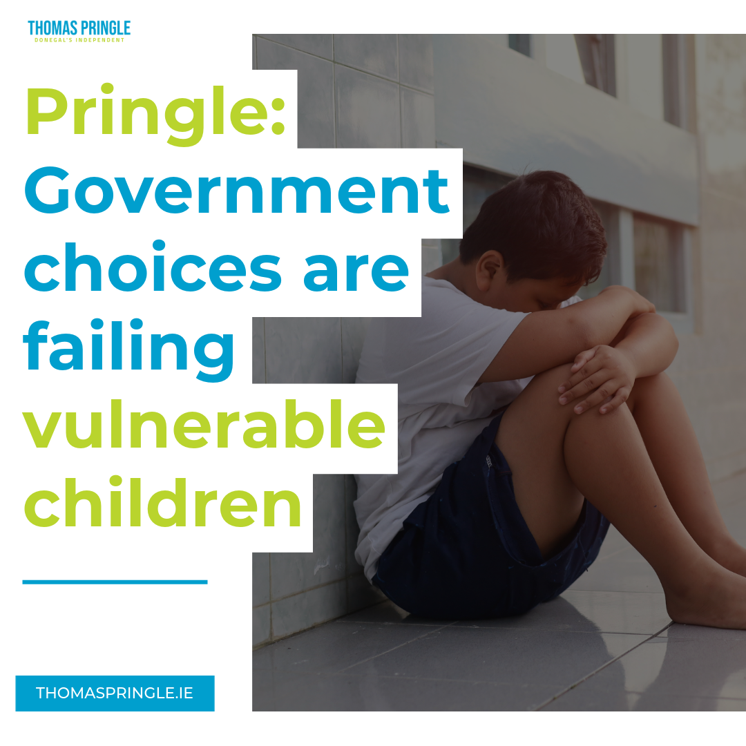 Pringle: Government choices are failing vulnerable children