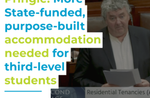 Pringle: More State-funded, purpose-built accommodation needed for third-level students