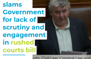 Pringle slams Government for lack of scrutiny and engagement in rushed courts bill