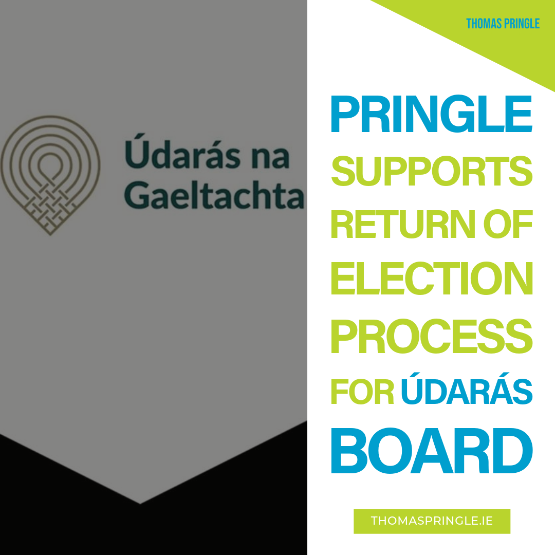 Pringle supports return of election process for Údarás board