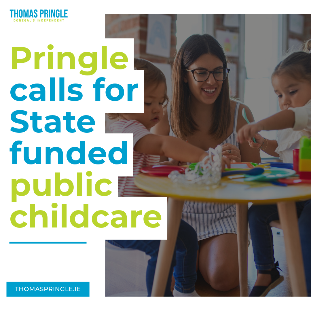 Thomas Pringle calls for State-funded public childcare - #GE2025